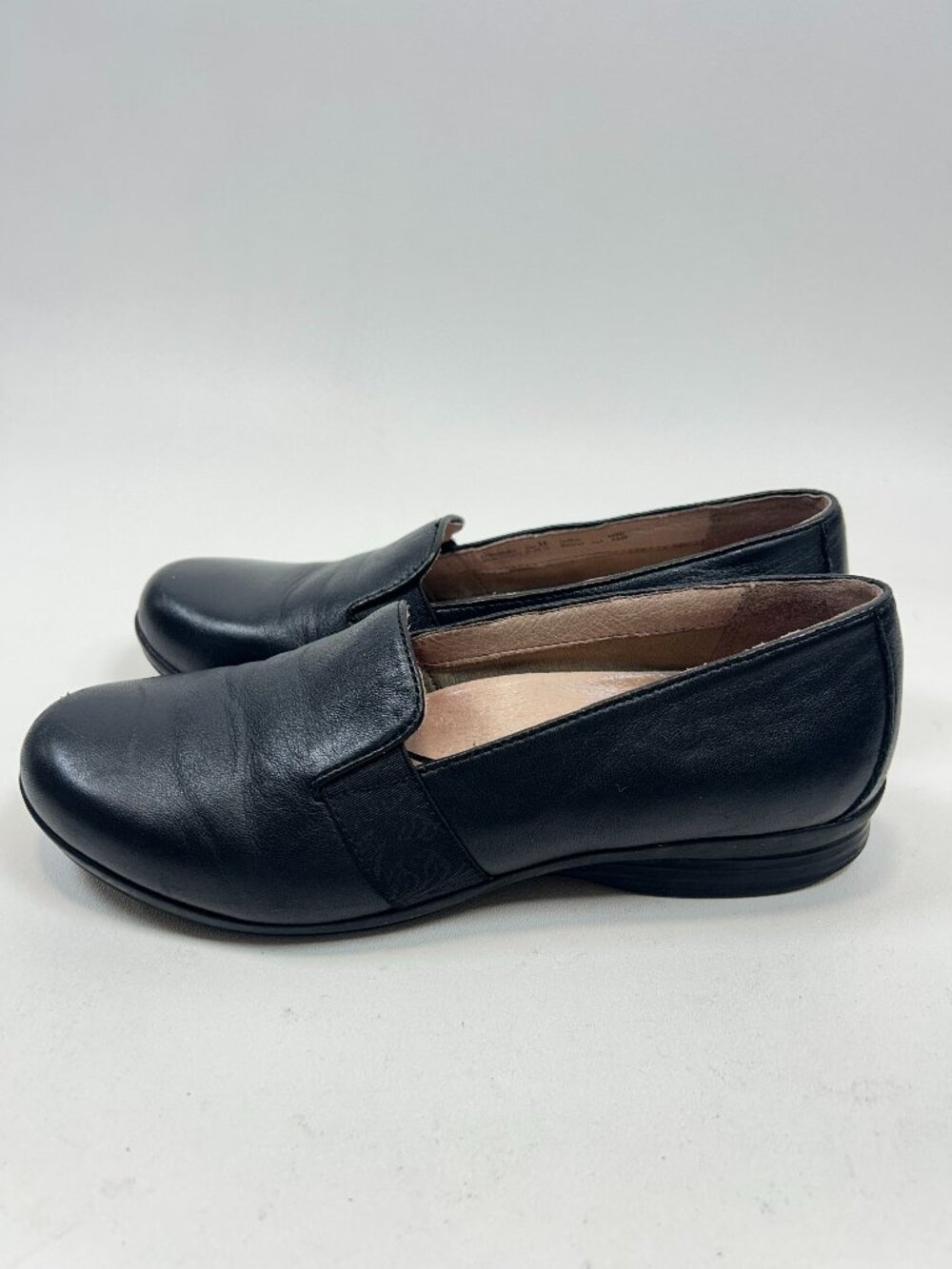 DANSKO Farah Loafers Black Milled Nappa Women's size 38 US 7.5-8